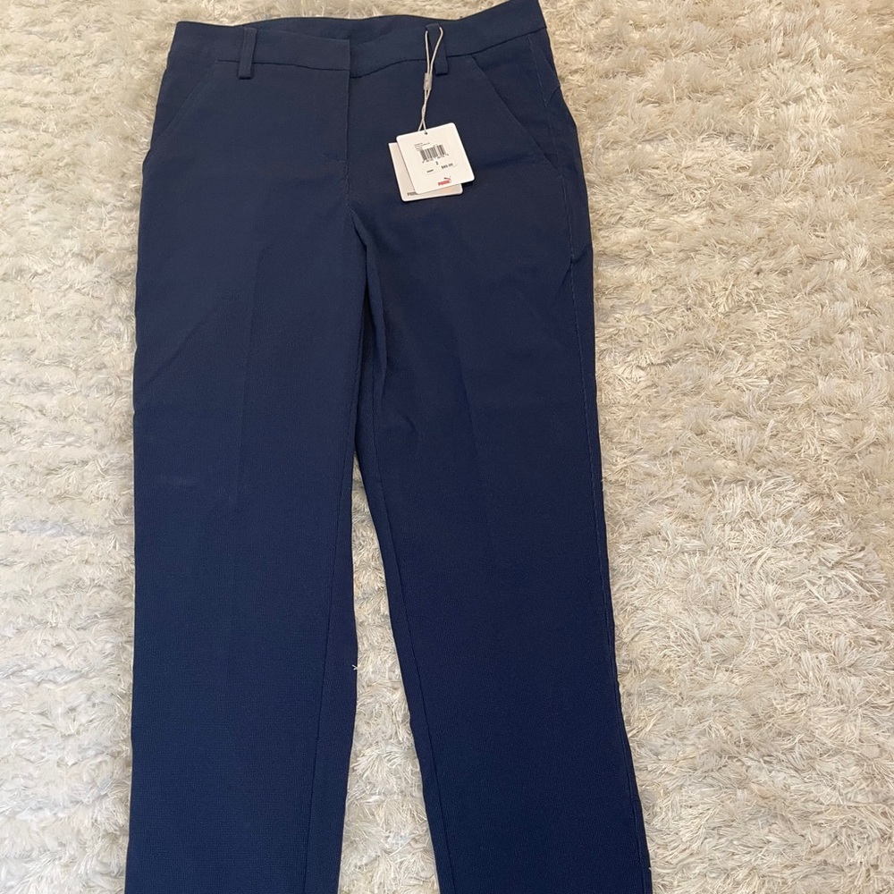 navy Puma pants